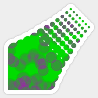 Lavender Bokeh Pattern Sticker